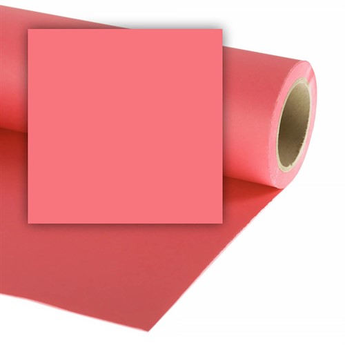 Colorama Bakgrundspapper 2.72x11m Coral Pink
