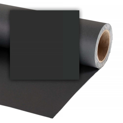 Colorama Bakgrundspapper 2.72x25m Black