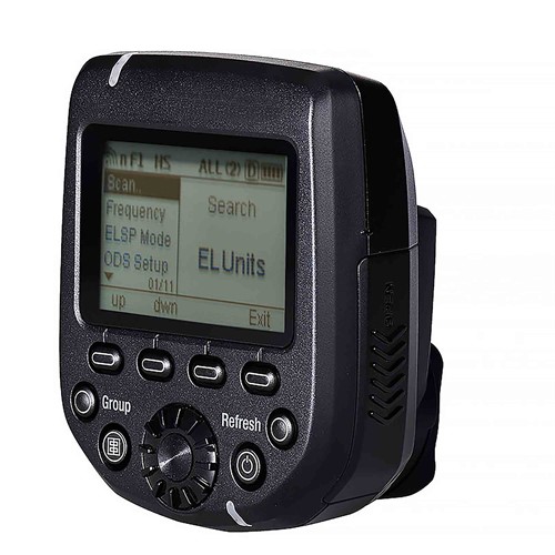 Elinchrom Transmitter Pro stor tydlig LCD Display