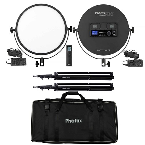 Phottix Nuada R3 II Video LED Twin Kit Set | Teams Studio