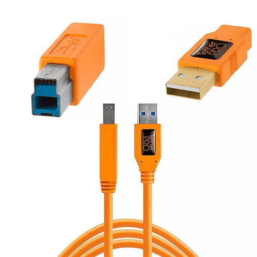 TetherPro USB 3.0 A to B 4.6m