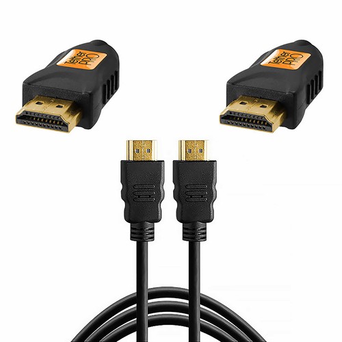 TetherPro HDMI A to HDMI A 4.6m Svart