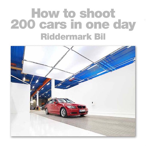 Fotografera 200 bilar per dag!