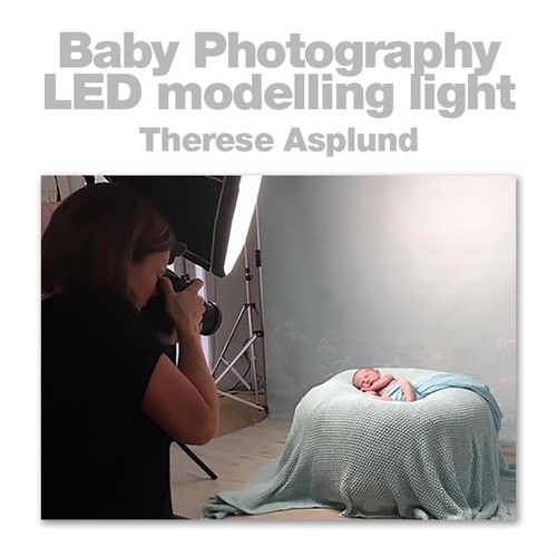 Bebisfotografering med LED  | Therese Asplund
